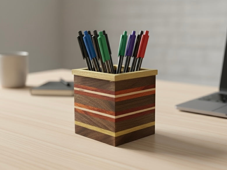 elegant wood office storage organizer