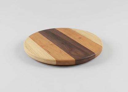 Handcrafted Wooden Lazy Susan – Farmhouse Kitchen Organizer