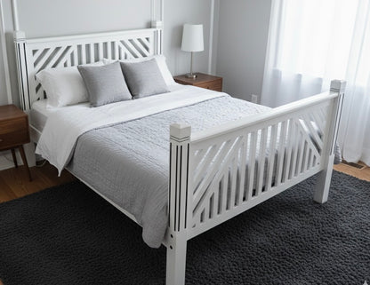 Lattice Estate Bed in bedroom setting
