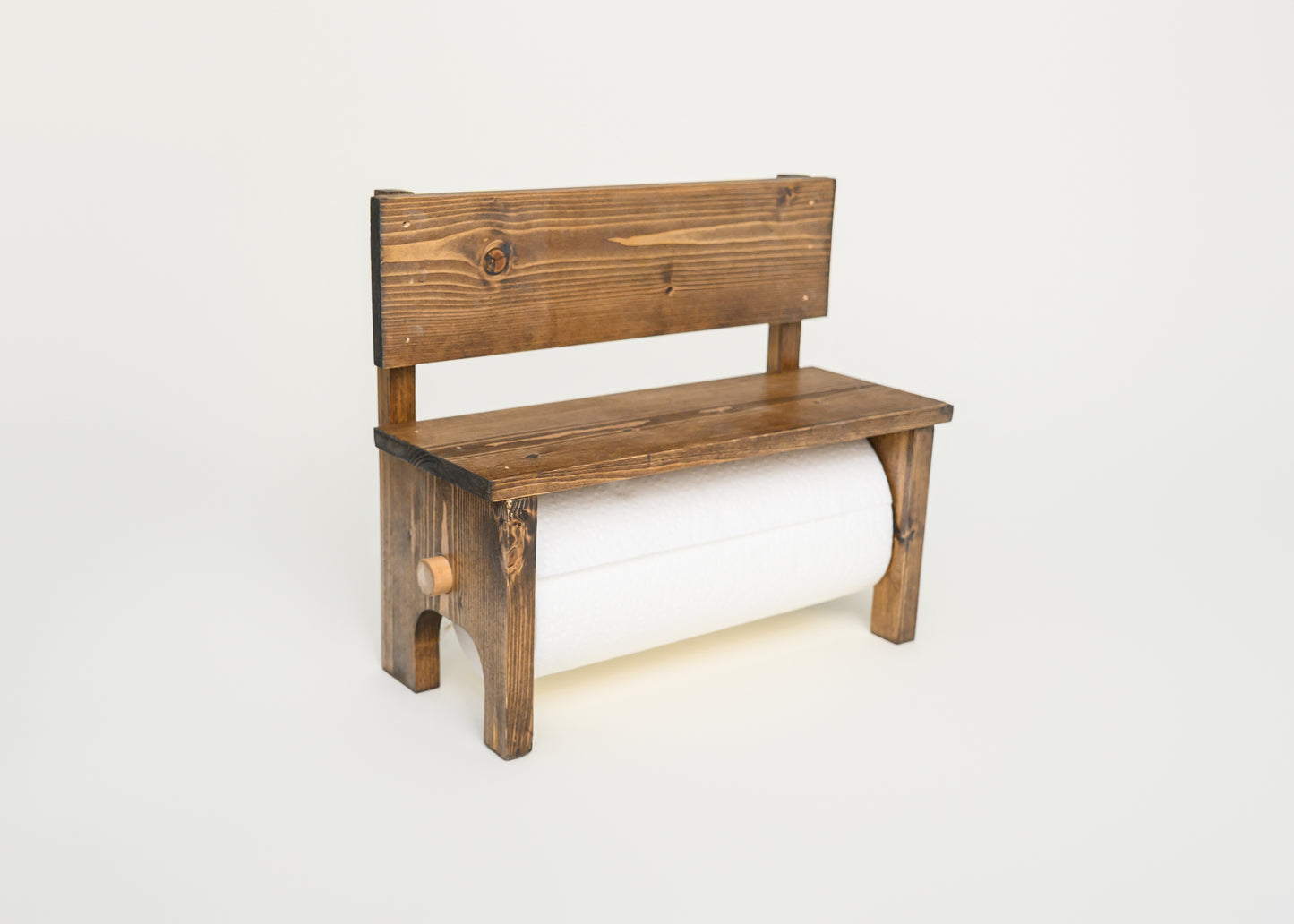 Mocha Miniature Paper Towel Holder