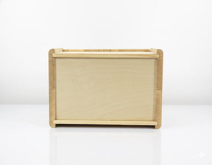 Handcrafted Ash Wood Bread Box