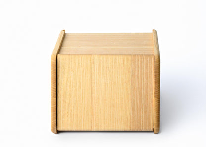 Handcrafted Ash Wood Bread Box