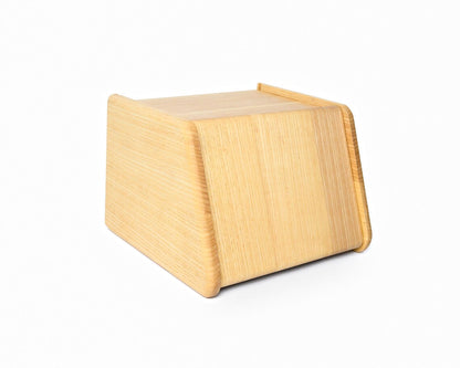Handcrafted Ash Wood Bread Box