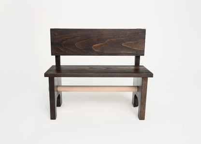 Dark Bourbon Wood Paper Towel Holder Countertop, Under Cabinet Coffee Bar Shelf, Industrial Kitchen Spice Rack, Modern Rustic Decor